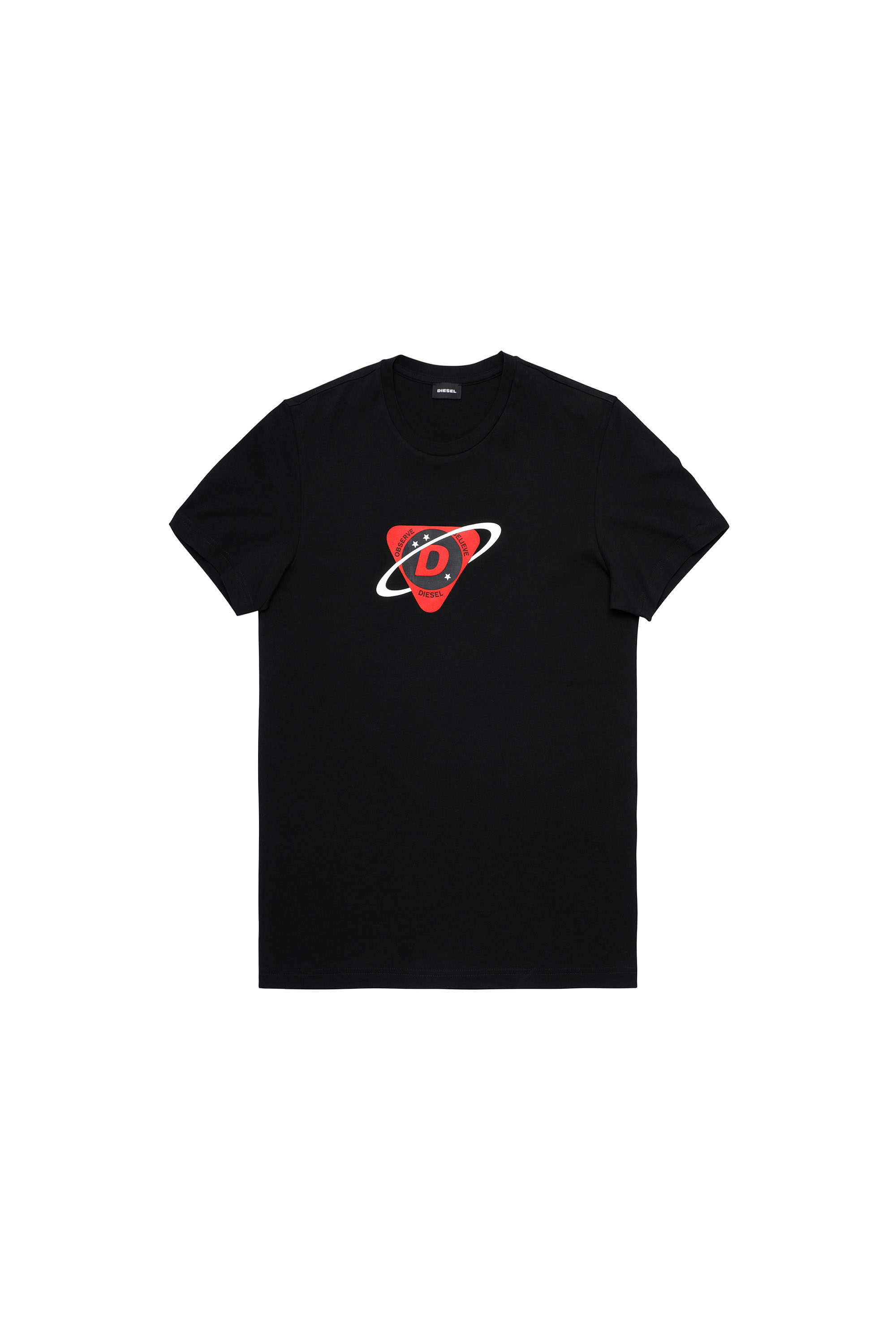 T-DIEGOS-K24, Nero/Rosso - T-Shirts