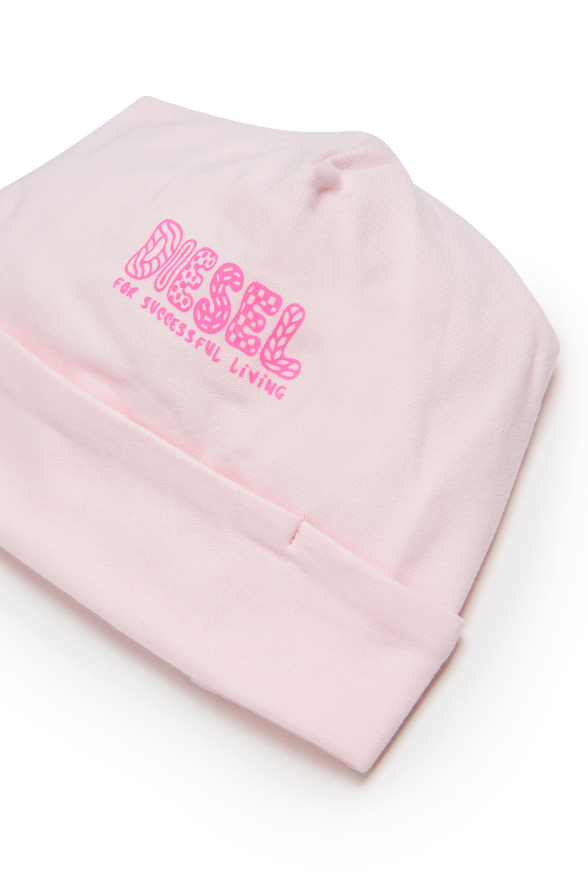 Diesel - FUBBY-NB, Cappellino con stampa logo doodle Unisex in Rosa - 3