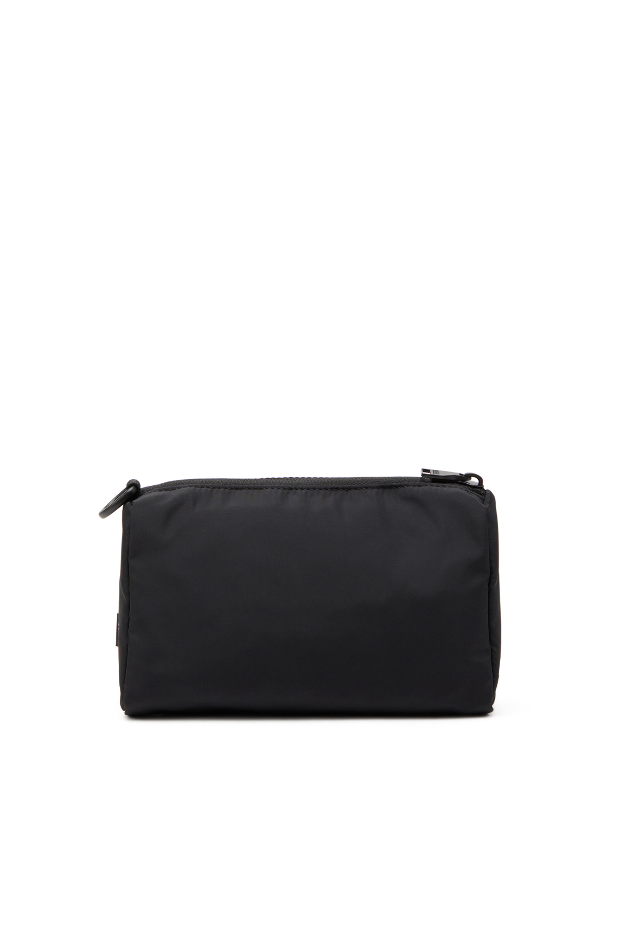 Diesel - DRAPE POUCH, Pouch in nylon con stampa Oval D Uomo in Nero - 2