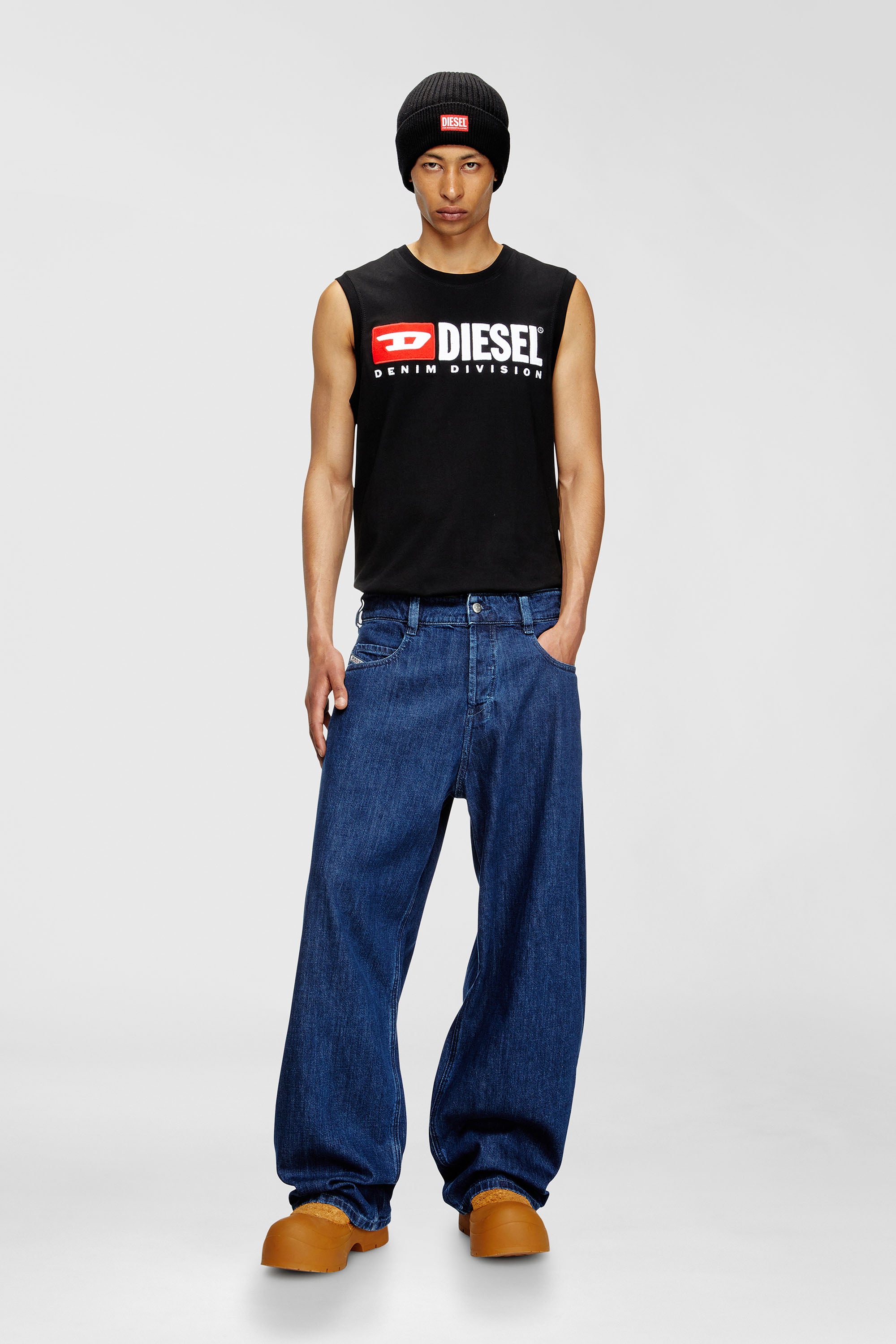 Diesel - Relaxed Jeans 1997 D-Enim-M 0DBDX Unisex, Blu Scuro - Image 2