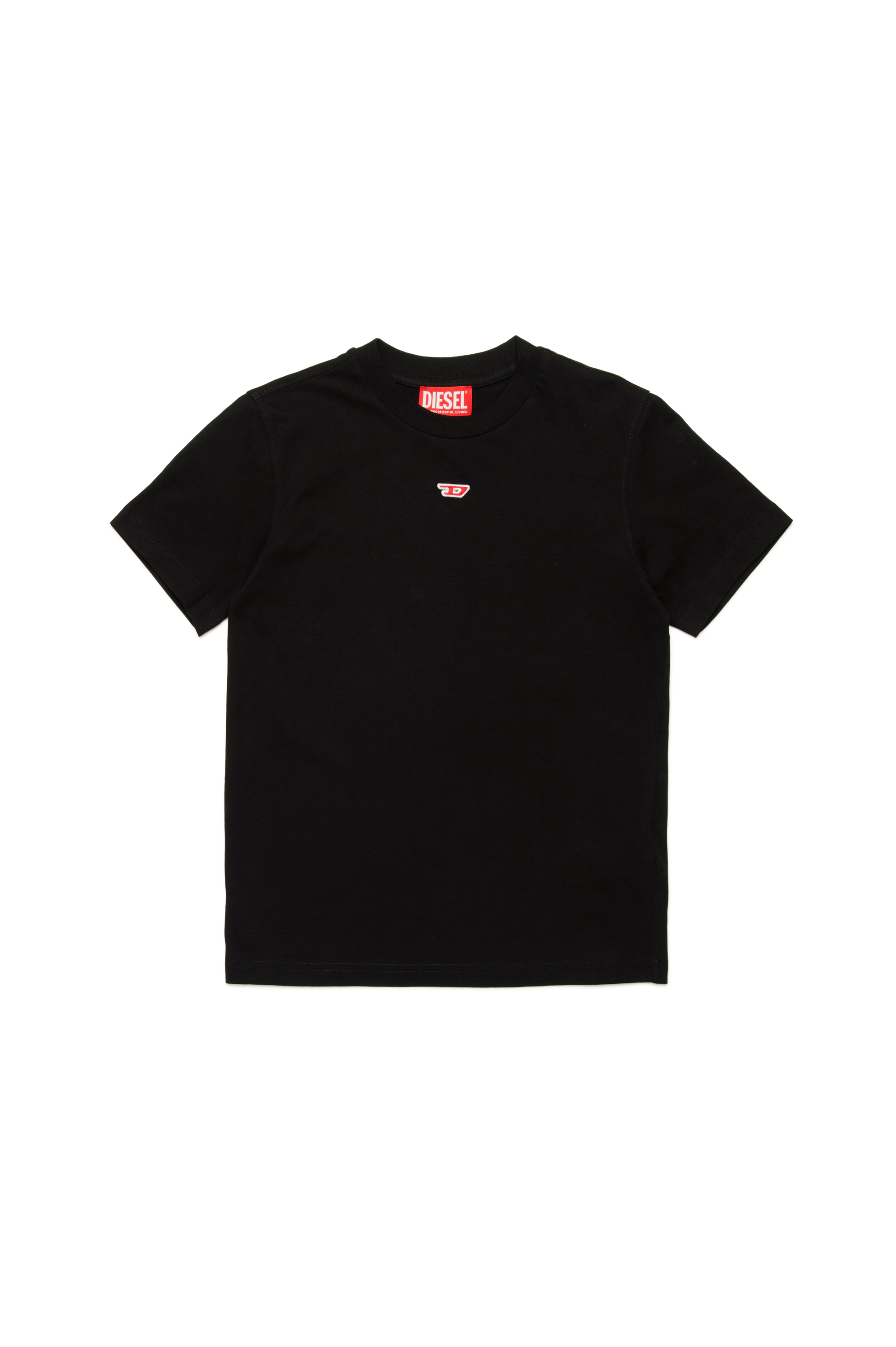 Diesel - TDIEGORD, T-shirt con logo D Unisex in Nero - 1