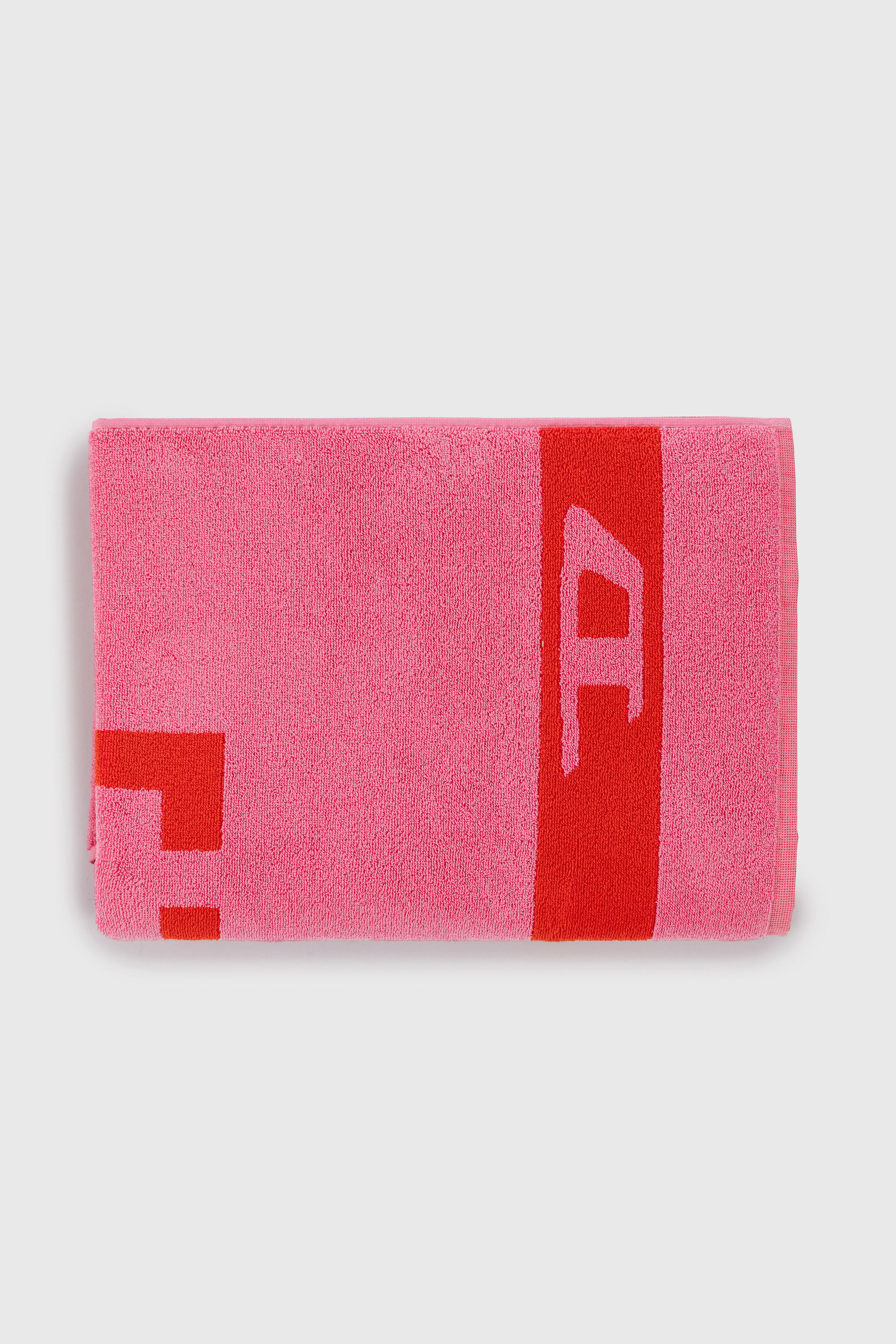 Diesel - 1018133  PIXEL TOYS 1 PINK/RED TOWEL, Unisex's Terry towel 100x180 cm in Red - 4
