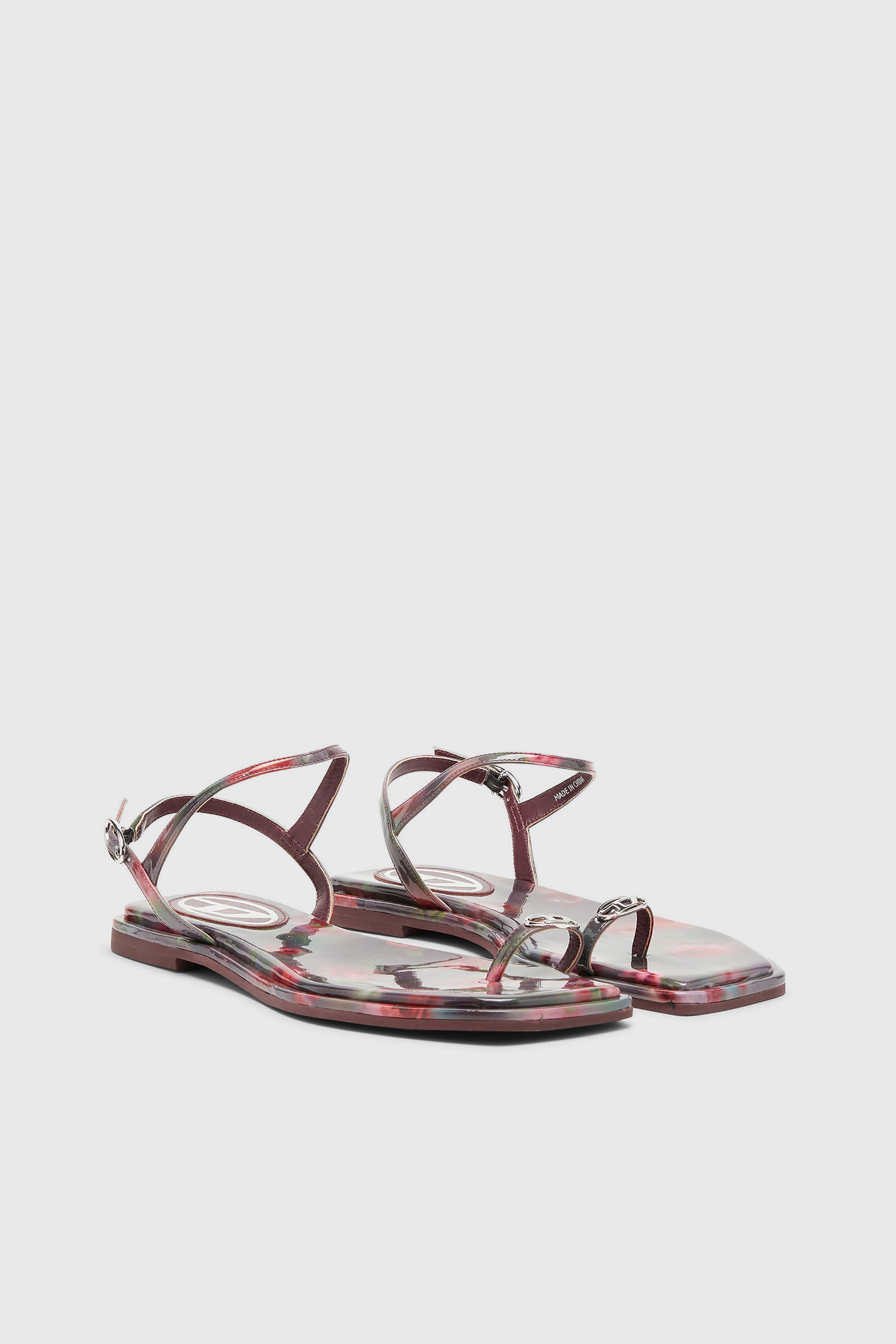 Diesel - D-AMBER INFRA 0, D-Amber - Sandali con stampa integrale Donna in Multicolor - 2