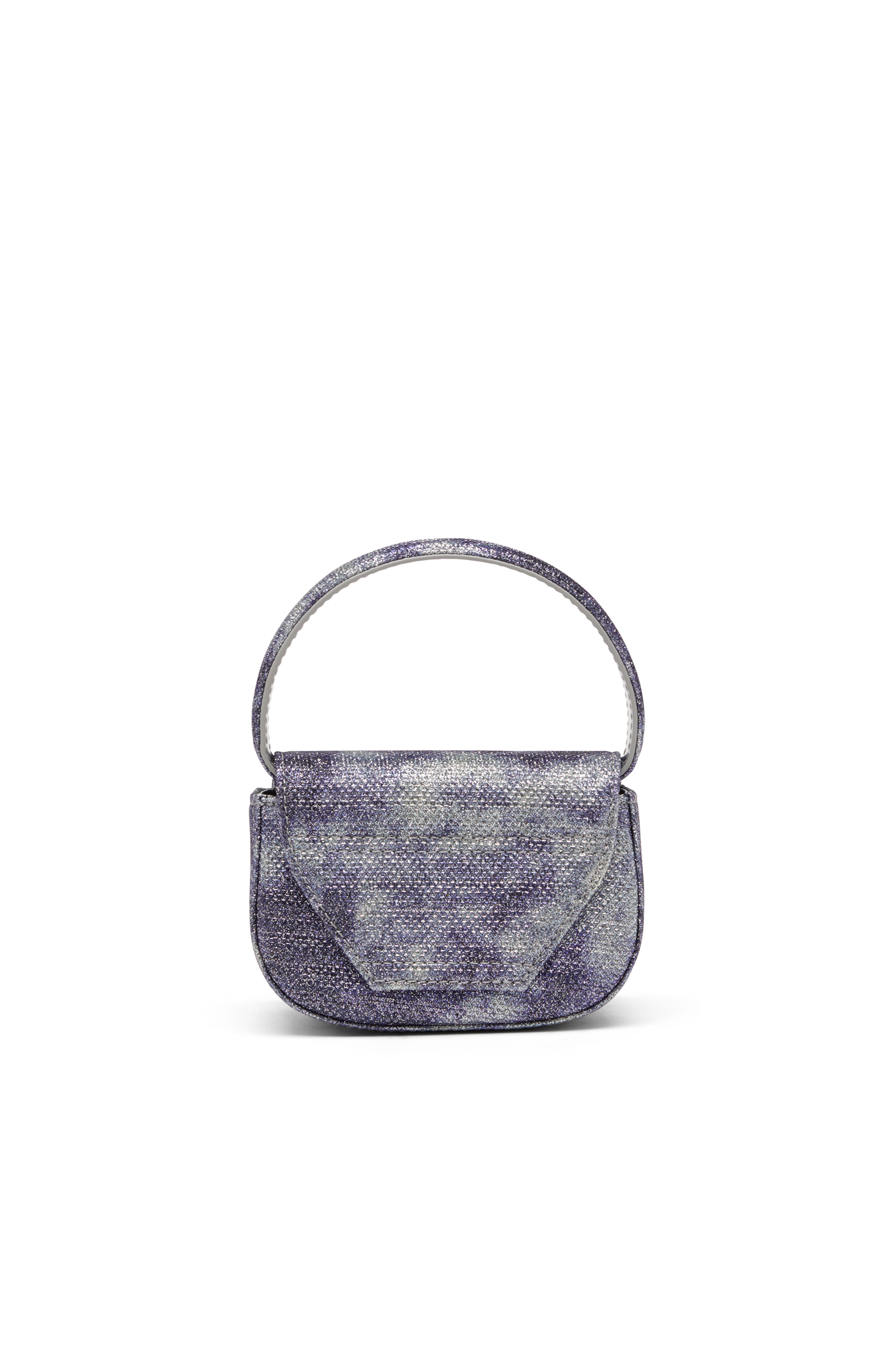 Diesel - 1DR XS, 1DR Xs-Iconica mini bag in tessuto brillante Donna in Blu - 3