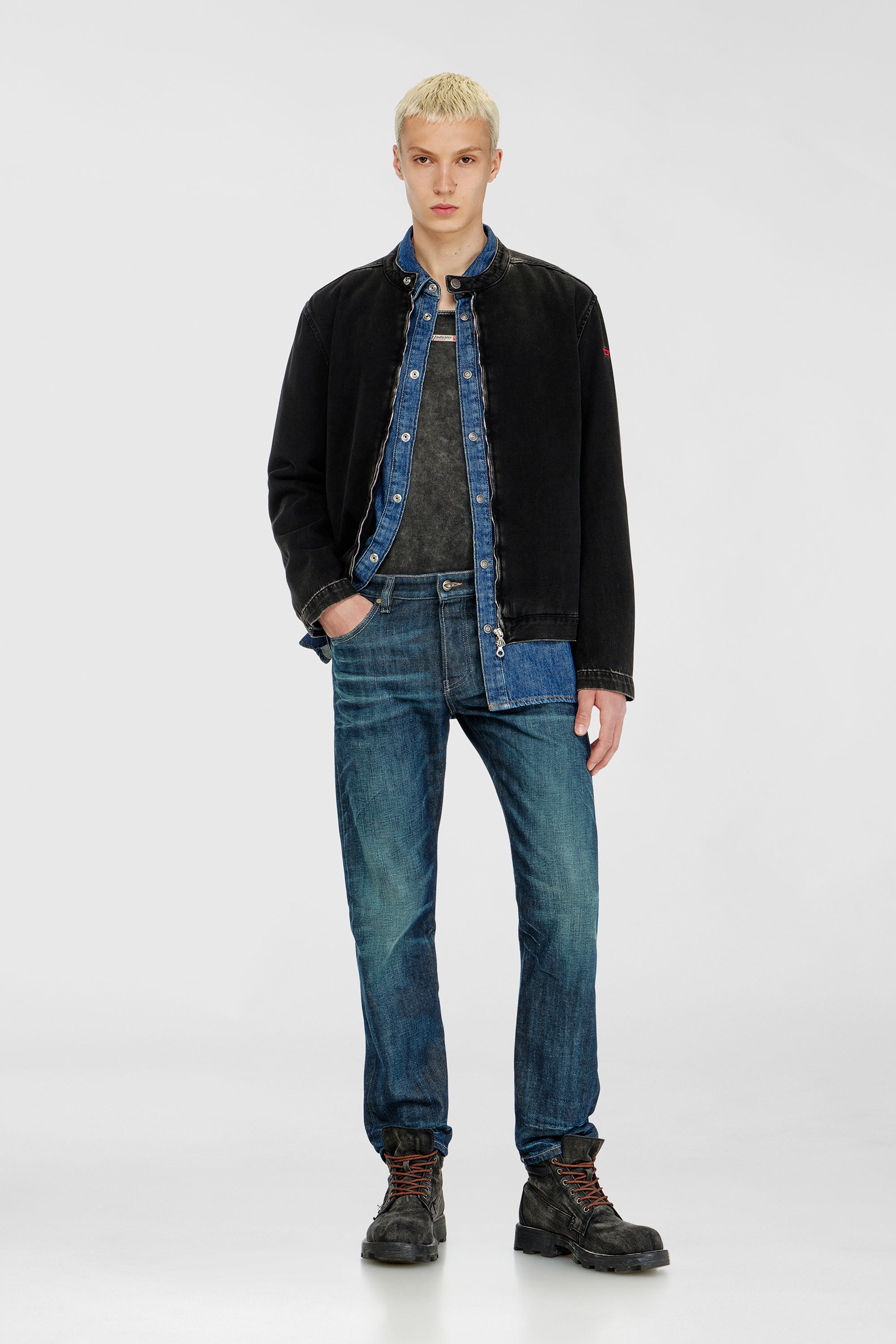 Diesel - Slim Jeans 1993 D-Vyl 09Q04 Uomo, Blu Scuro - Image 1