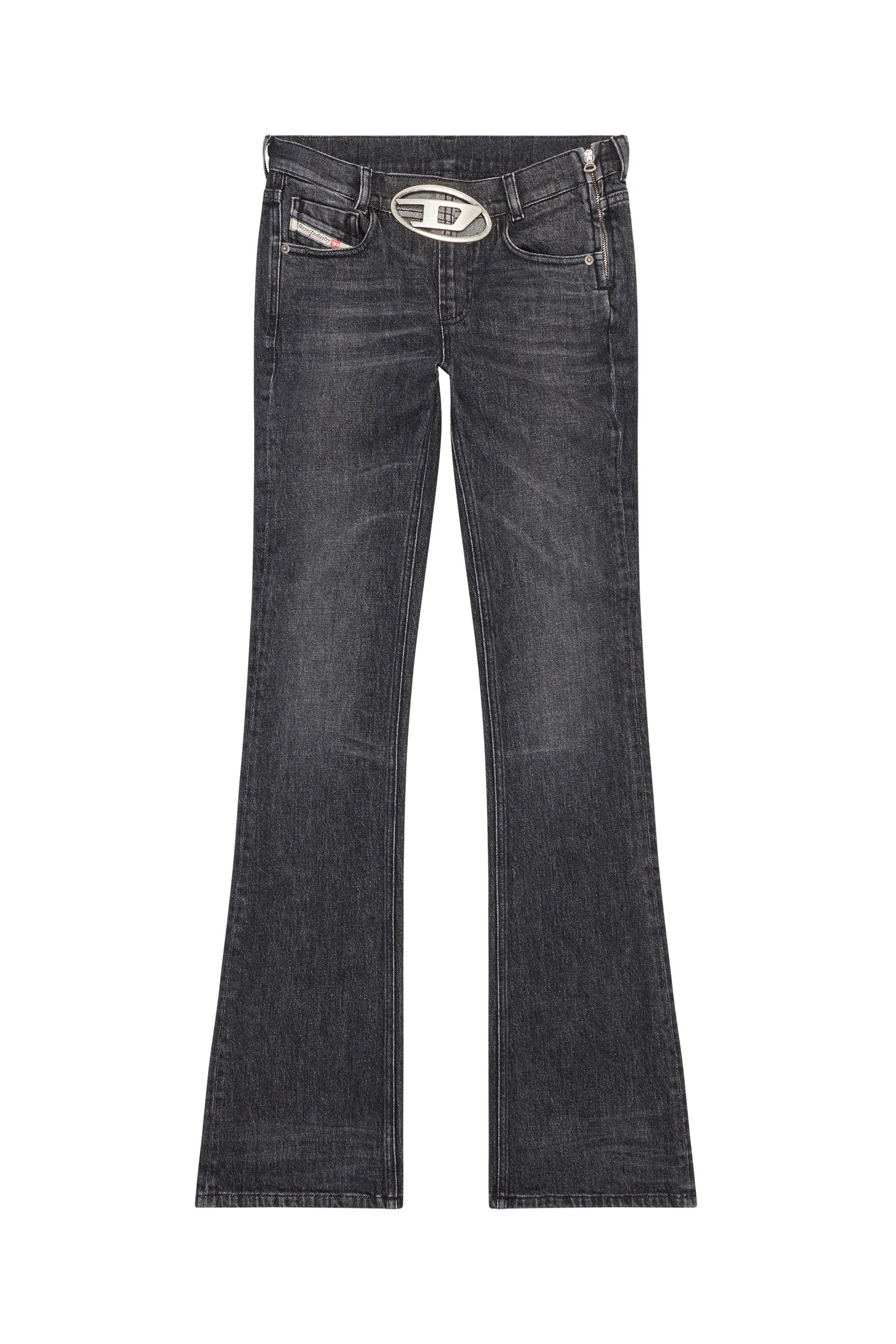 Diesel - Bootcut and Flare Jeans 1969 D-Ebbey 0CKAH, Nero/Grigio scuro - Image 5