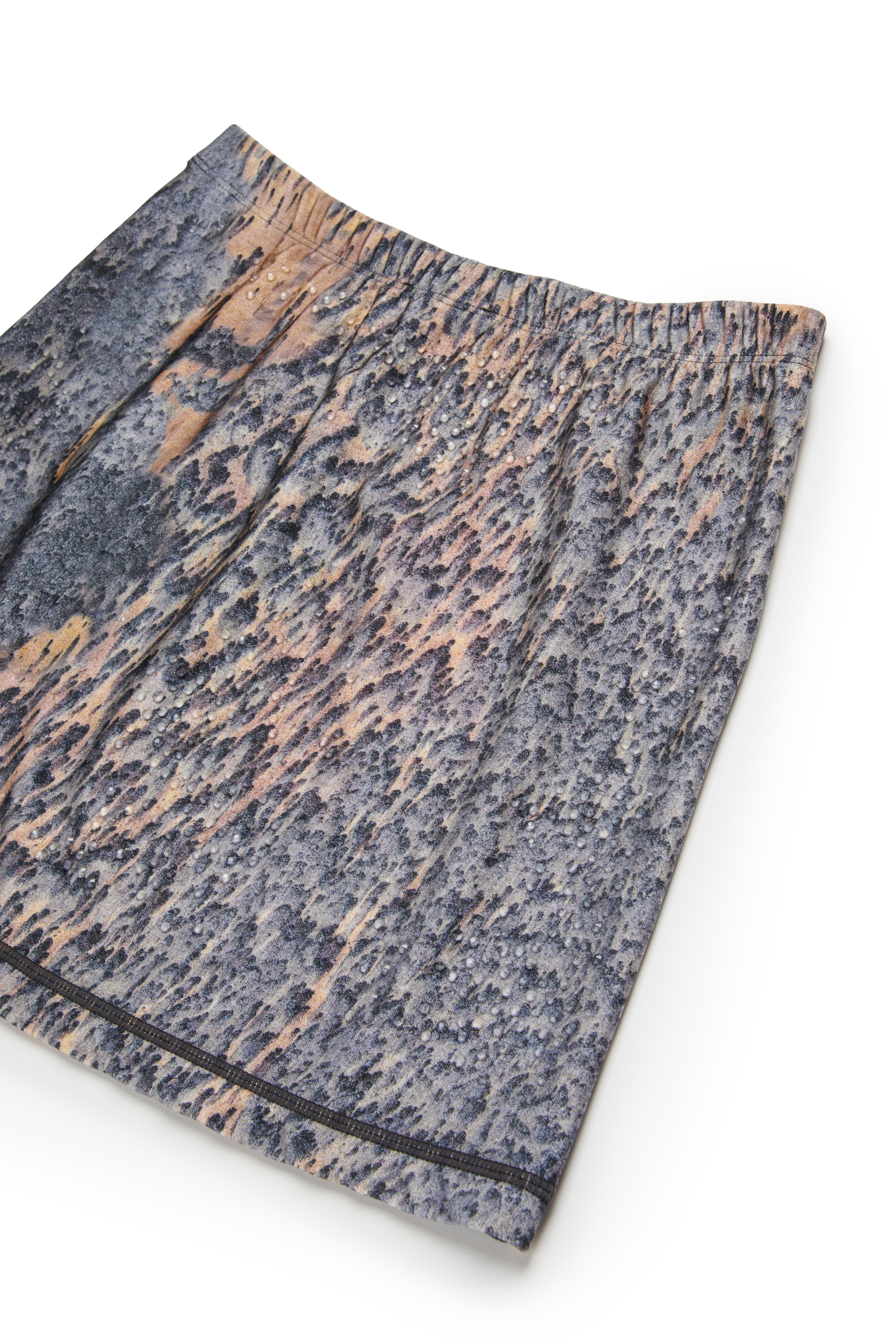 Diesel - GAELA, Gonna in nylon con stampa grafica Donna in Multicolor - 3