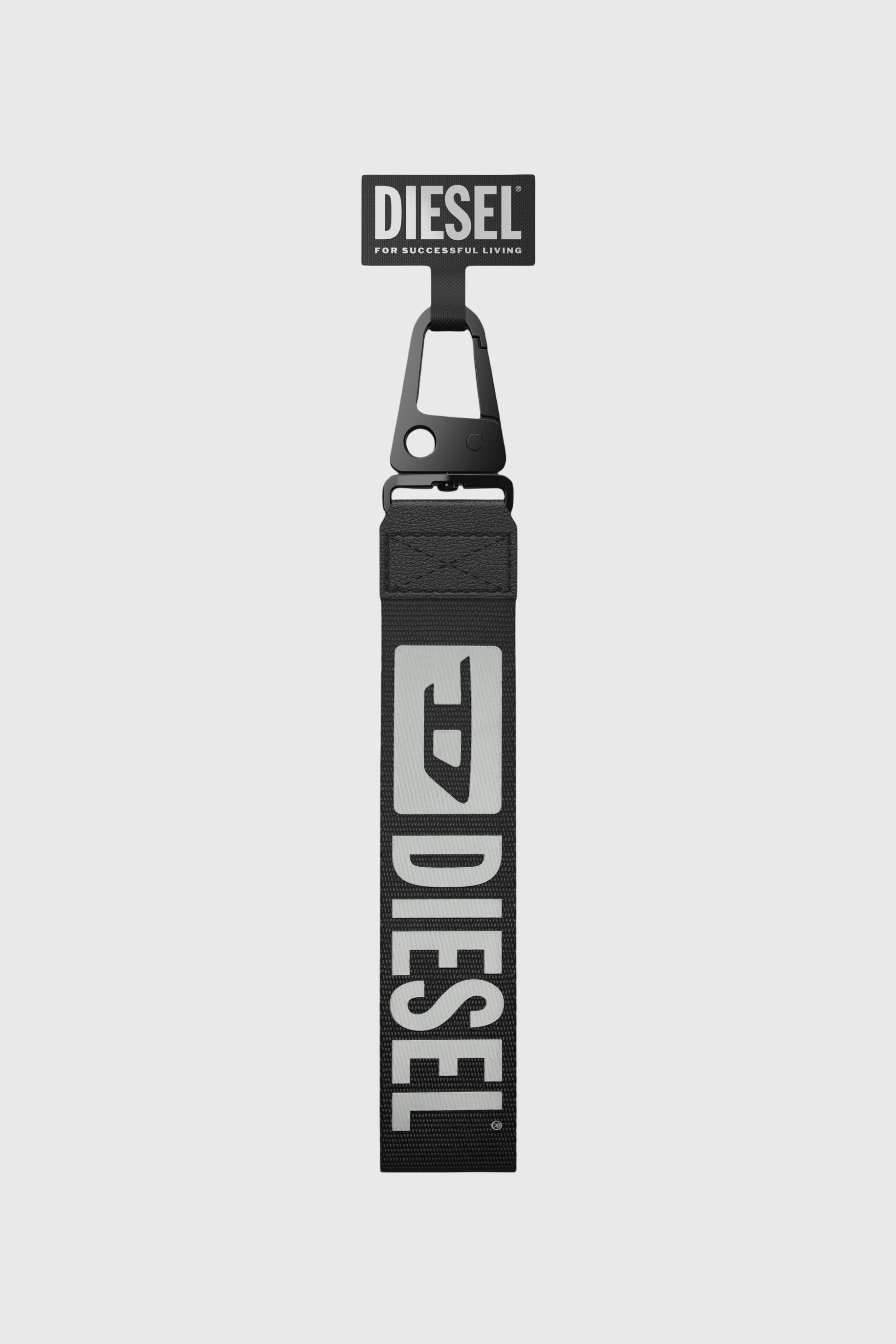 Diesel - 60191 WRIST STRAP, Cinturino universale porta smartphone Unisex in Nero - 4