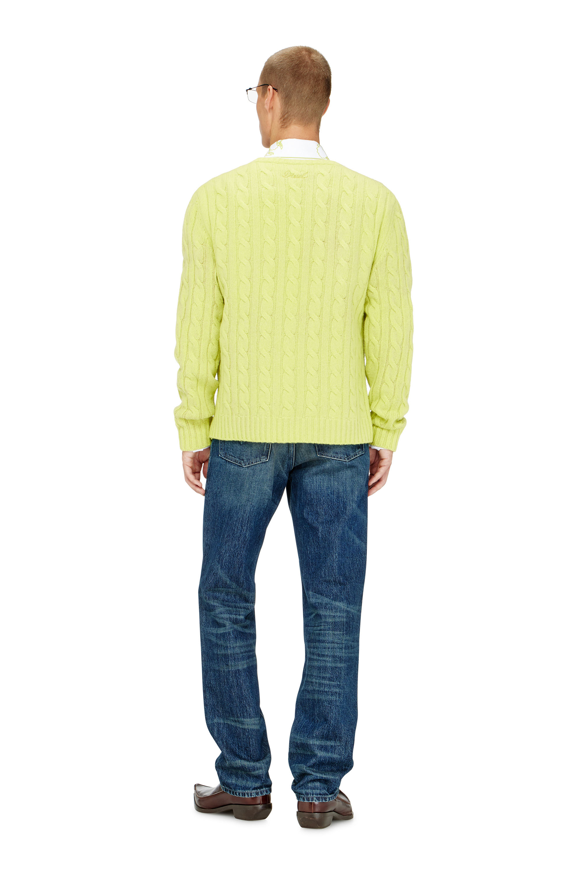 Diesel - Regular Jeans 1991 D-Voeed 007FZ Uomo, Blu Scuro - Image 4