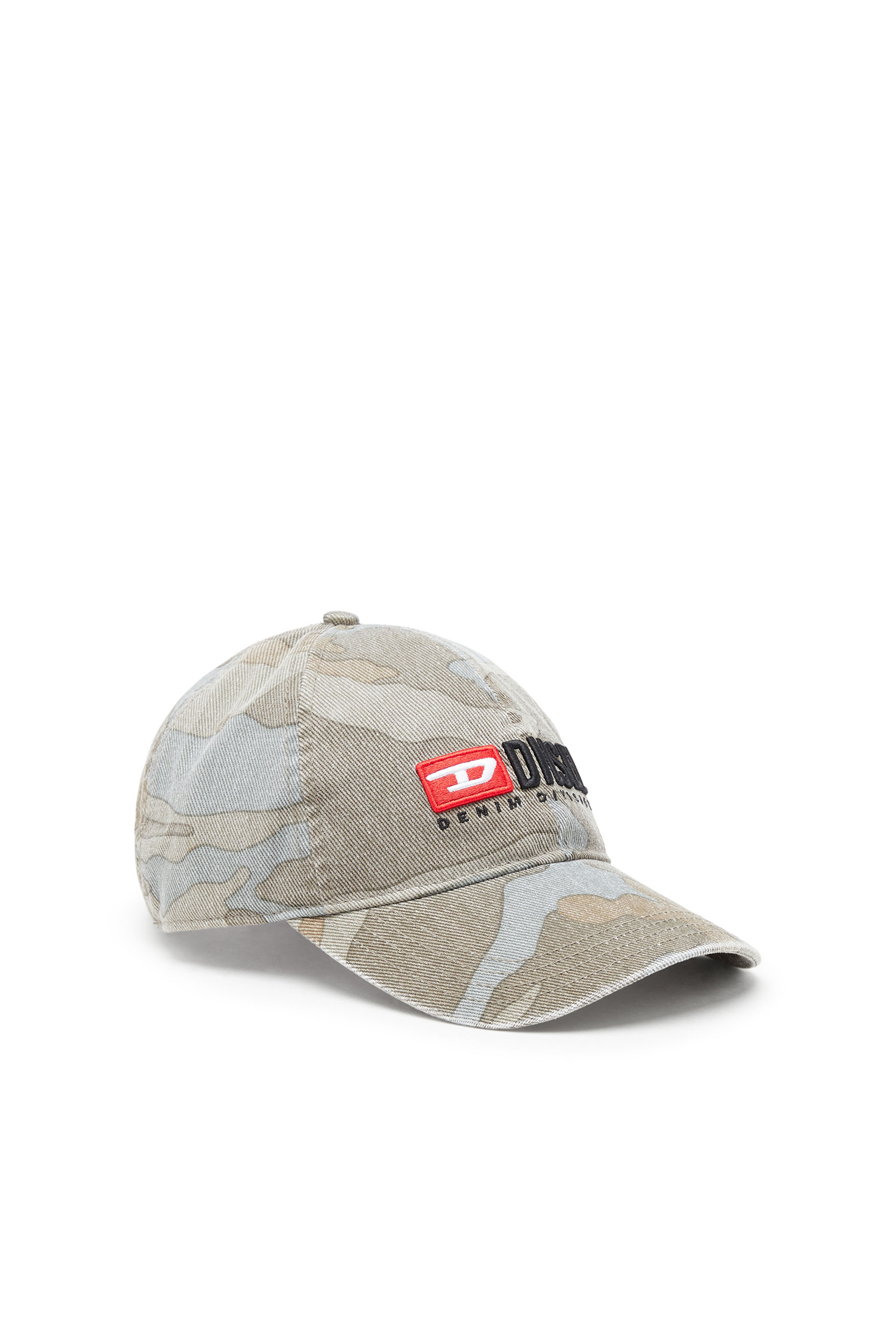 Diesel - CORRY-DIV-CMF, Baseball cap con stampa camouflage Uomo in Multicolor - 1