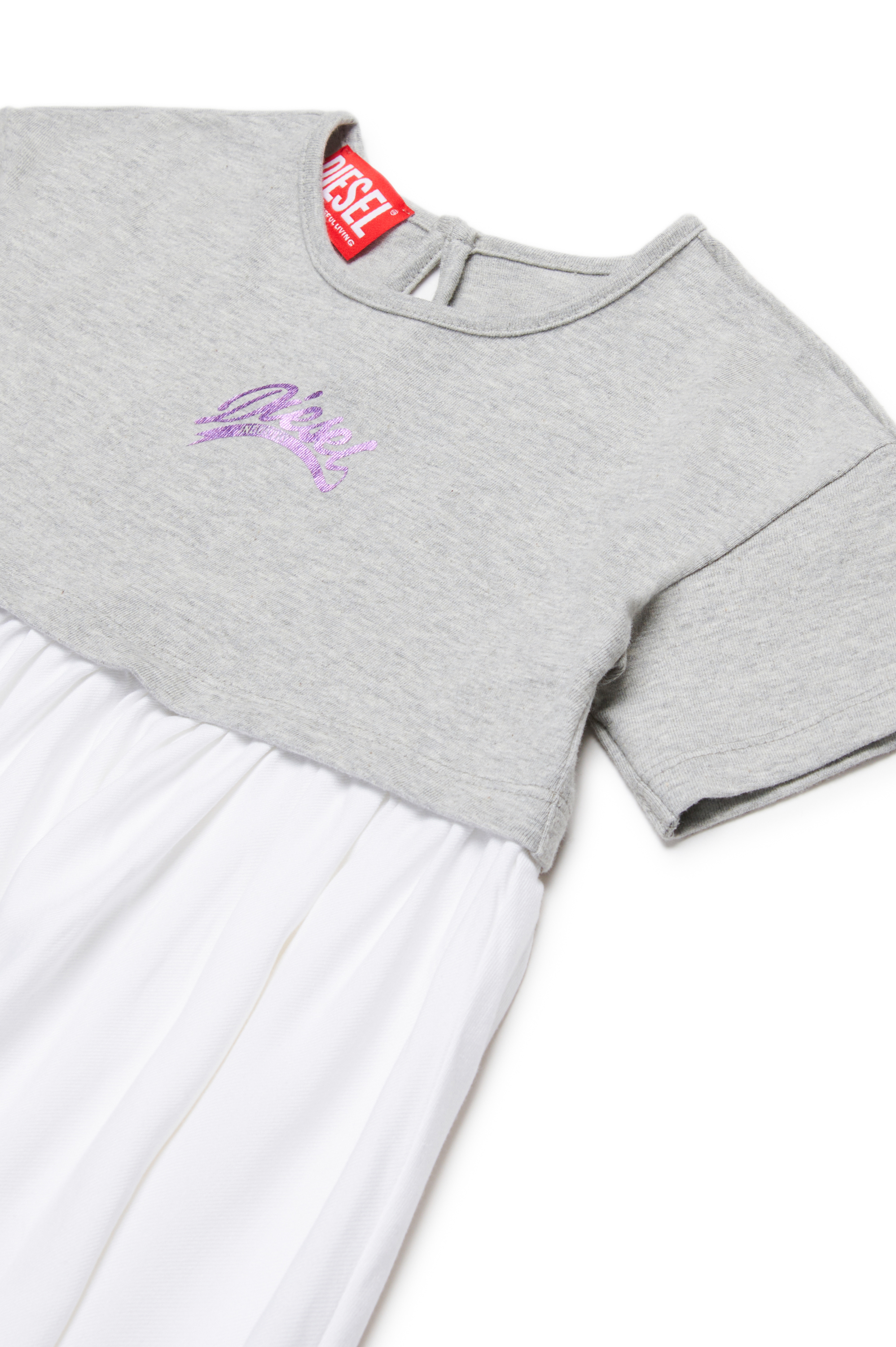 Diesel - DRESSILB, Abito in jersey e viscosa Donna in Multicolor - 3