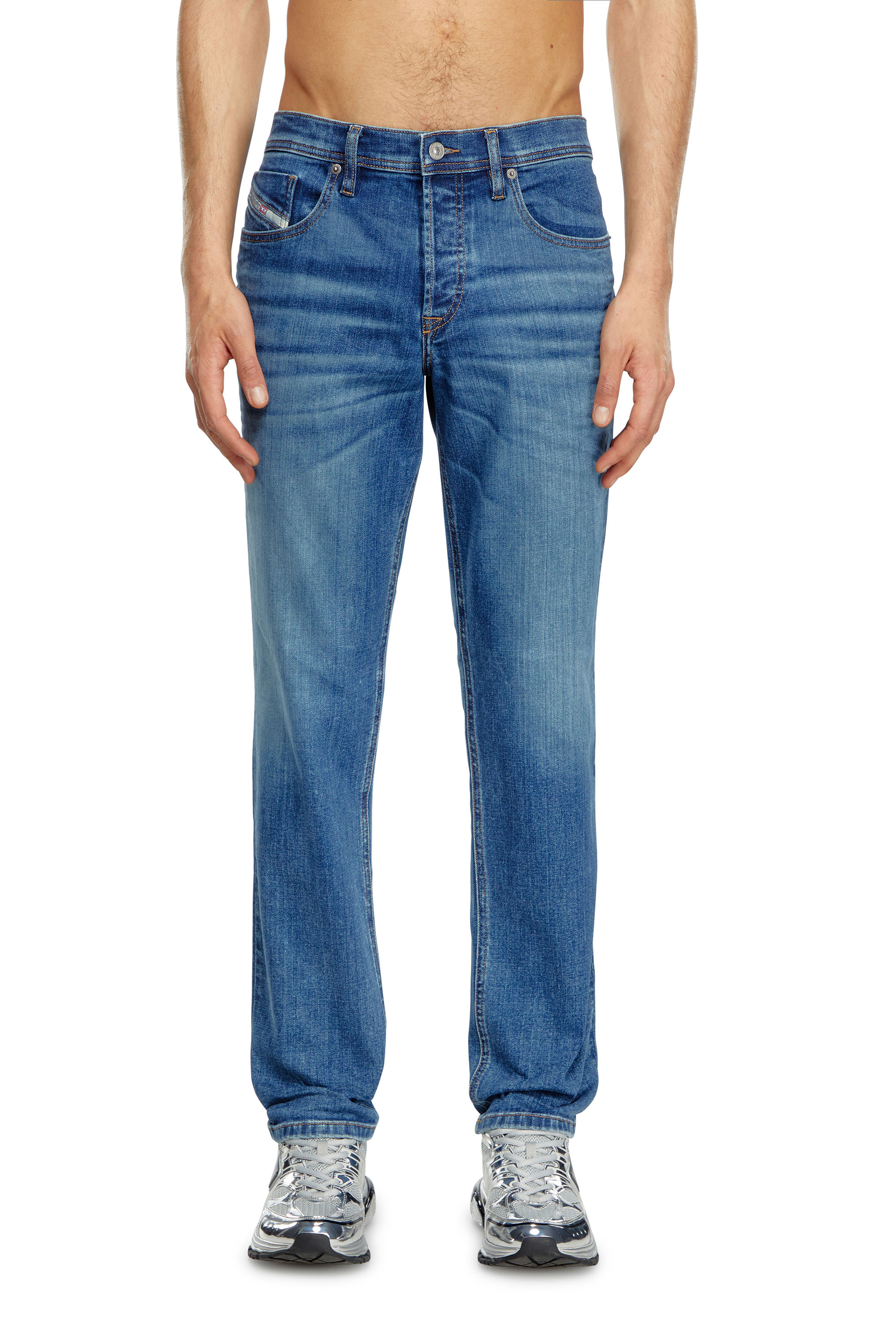 Diesel - Uomo Tapered Jeans 2023 D-Finitive 0GRDP, Blu medio - Image 1