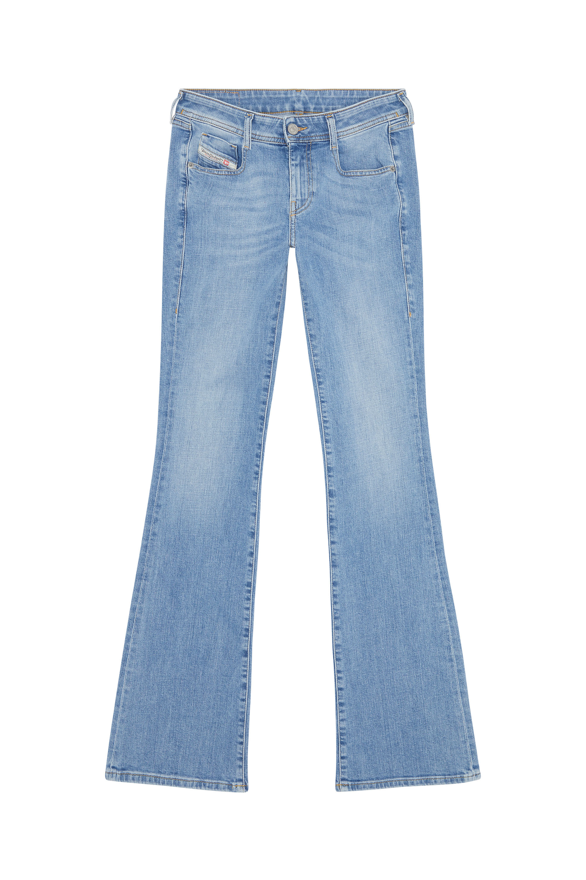 Diesel - Bootcut and Flare Jeans 1969 D-Ebbey 09F76, Blu Chiaro - Image 5