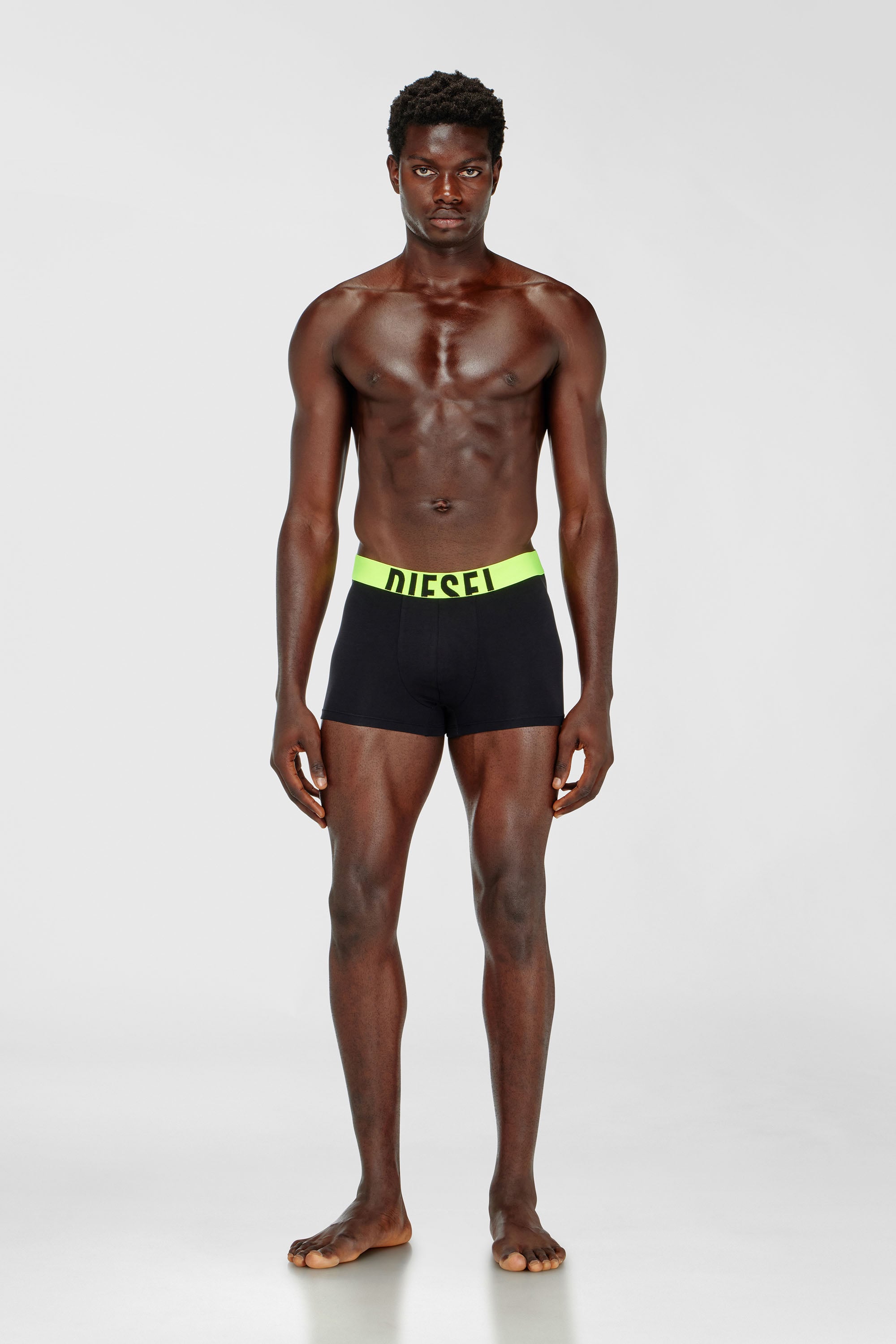 Diesel - DAMIEN-D-POP-3PACK-40, Set da tre boxer in cotone stretch Uomo in Multicolor - 1