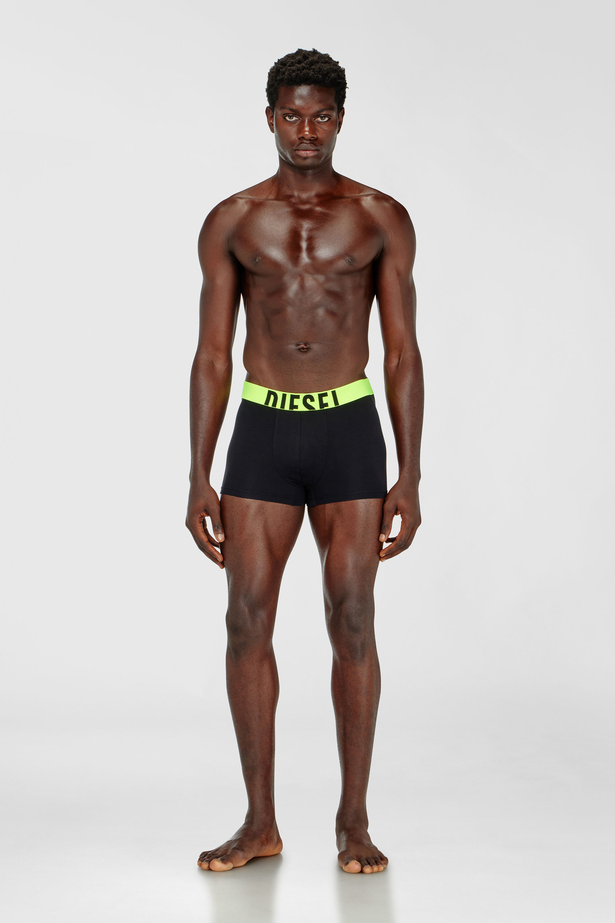 Diesel - DAMIEN-D-POP-3PACK-40, Set da tre boxer in cotone stretch Uomo in Multicolor - 1