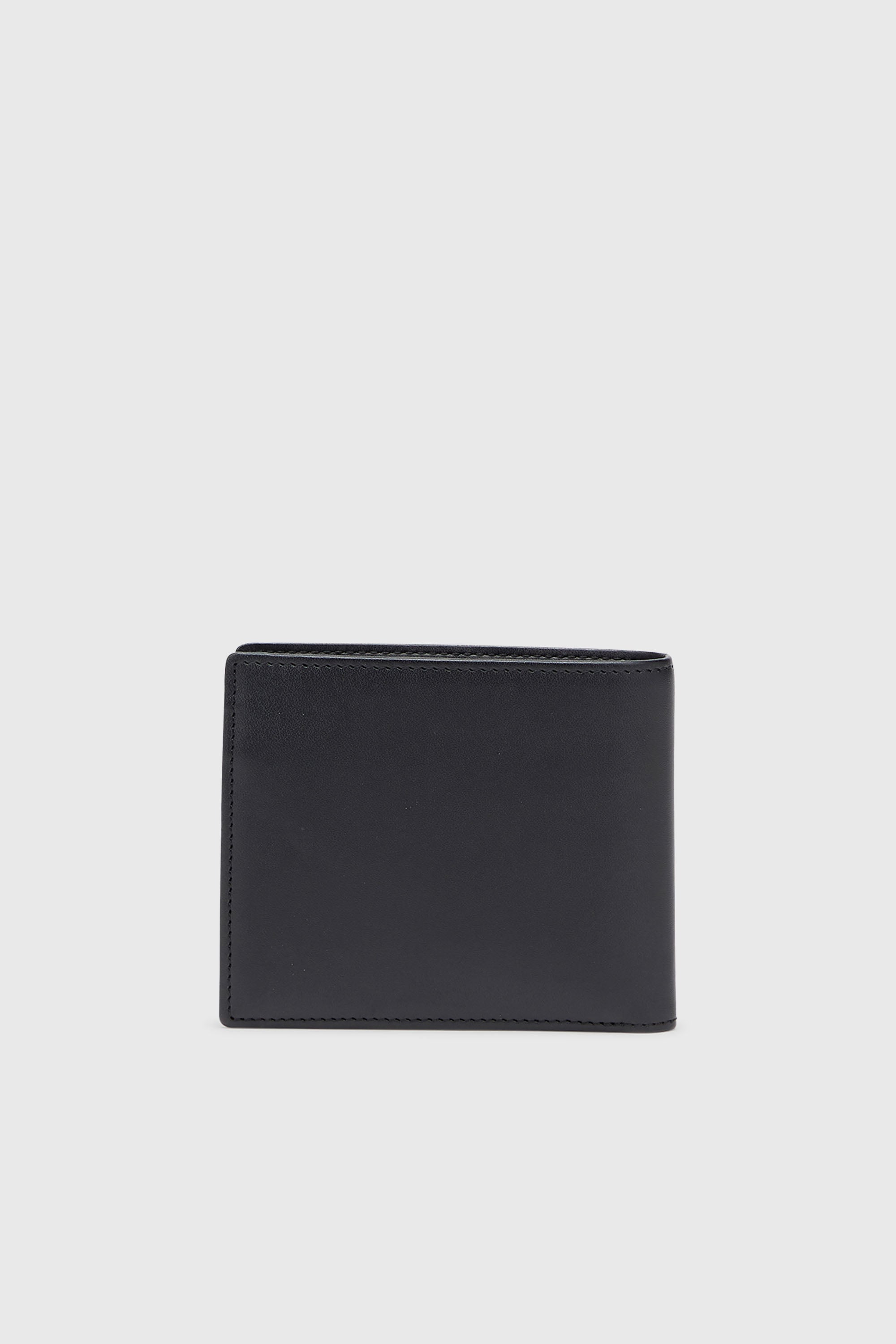 Diesel - BI FOLD COIN S, Portafoglio bi-fold in pelle con portamonete Uomo in Nero - 2