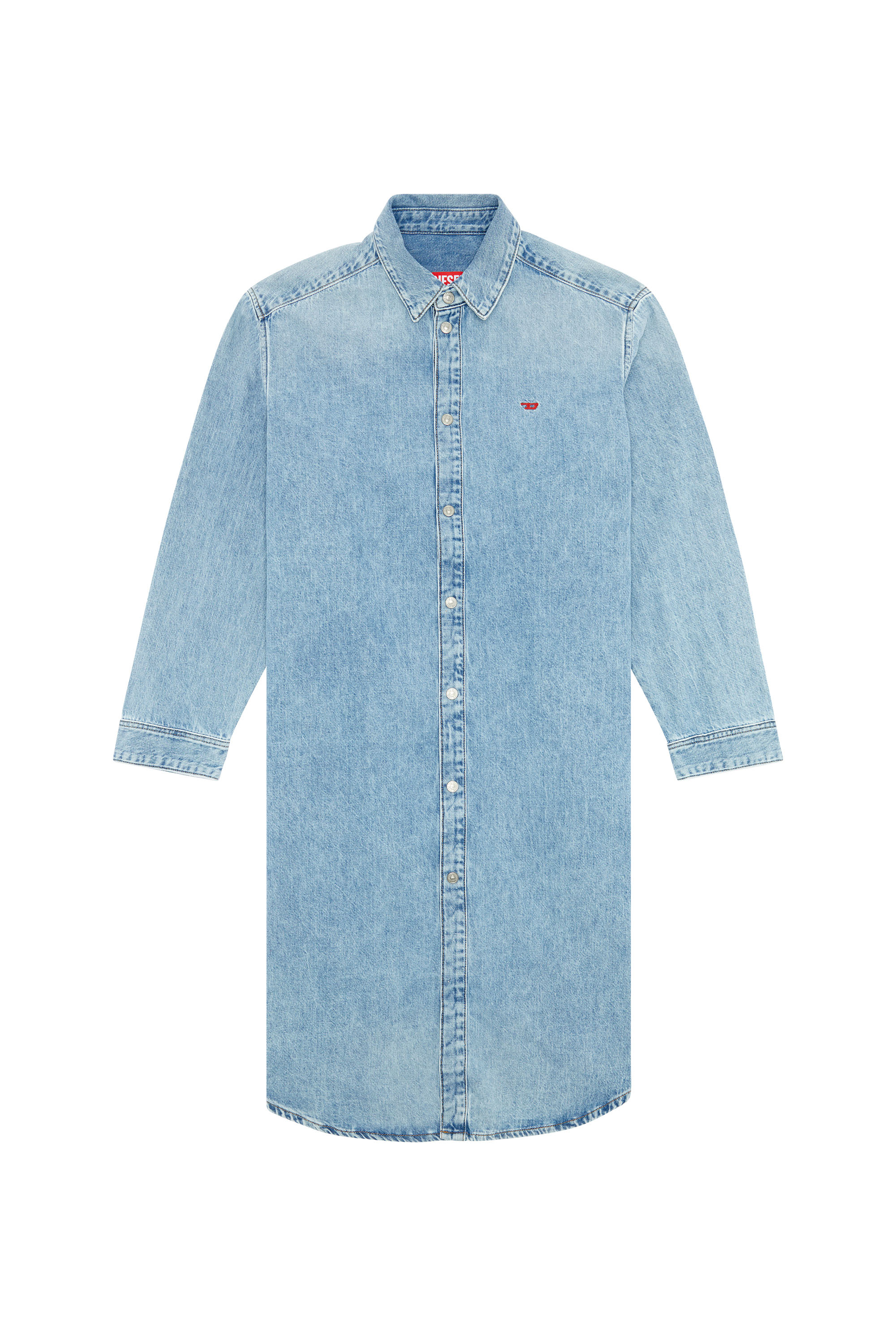 Diesel - DE-DALIS, Abito a camicia in denim Donna in Blu - 2