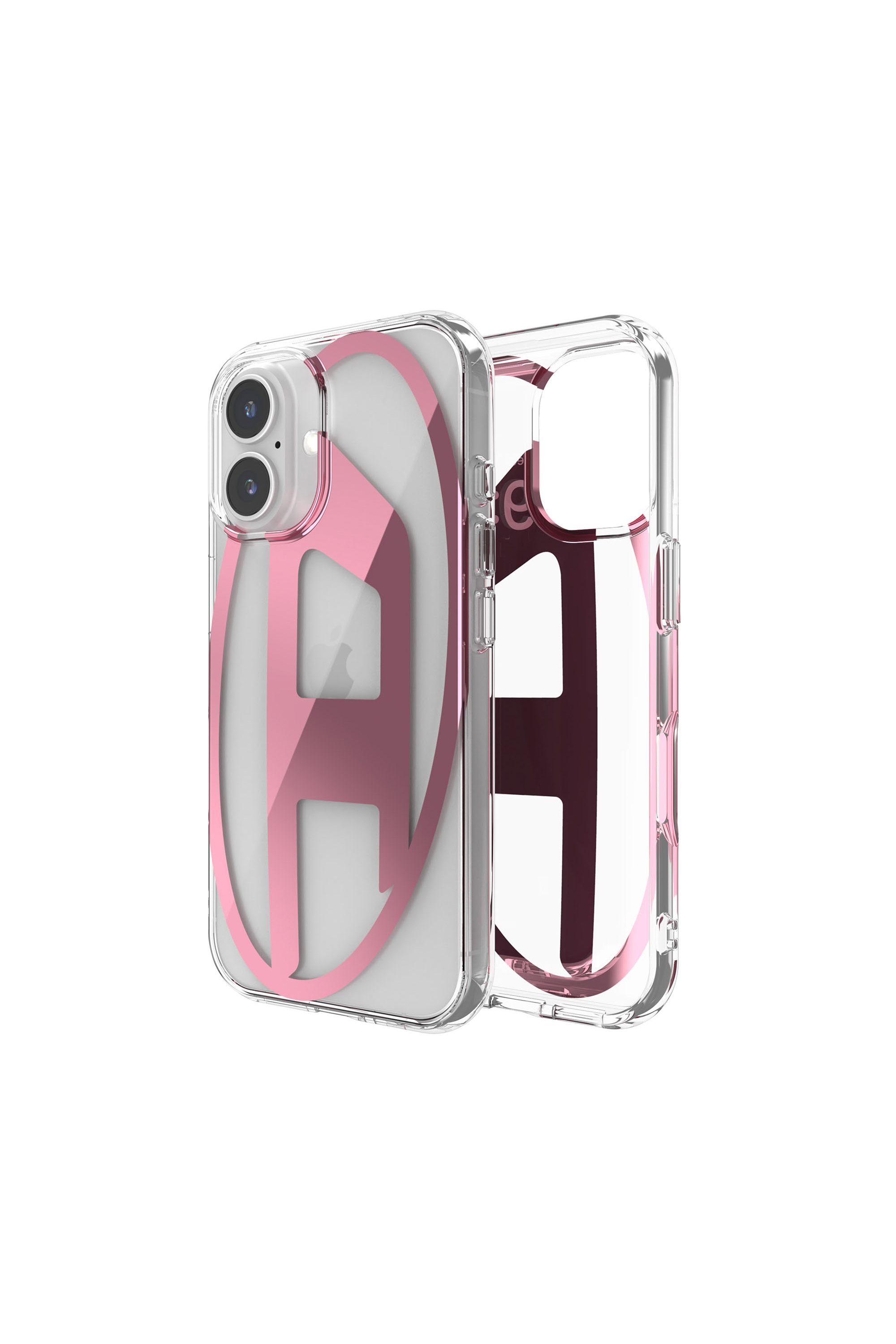 Diesel - 60143 AOP CASE, Cover Oval D per iP 16 Pro Unisex in Rosa - 1