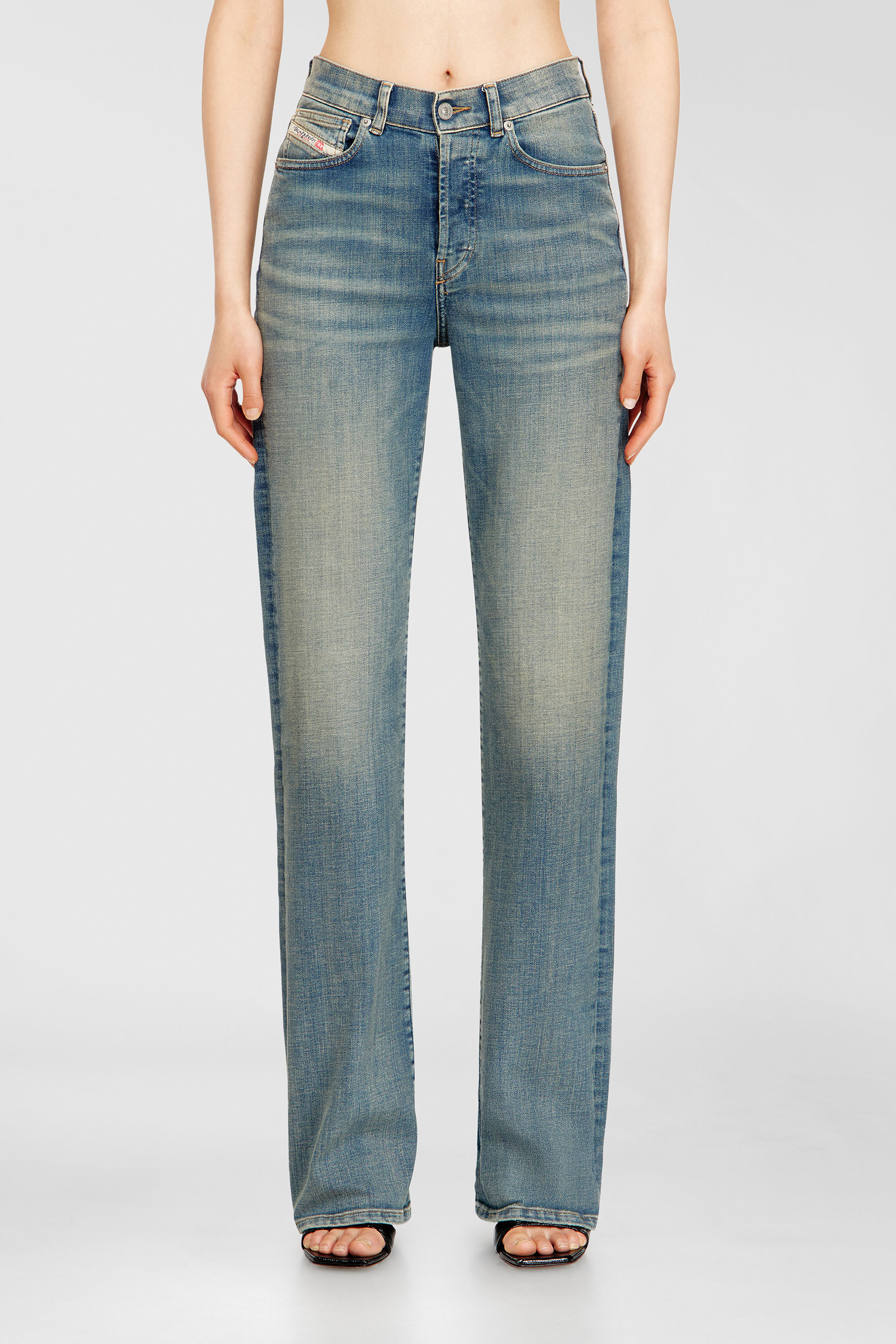 Diesel - Regular Jeans 1971 D-Sent 09N32 Donna, Blu medio - Image 2