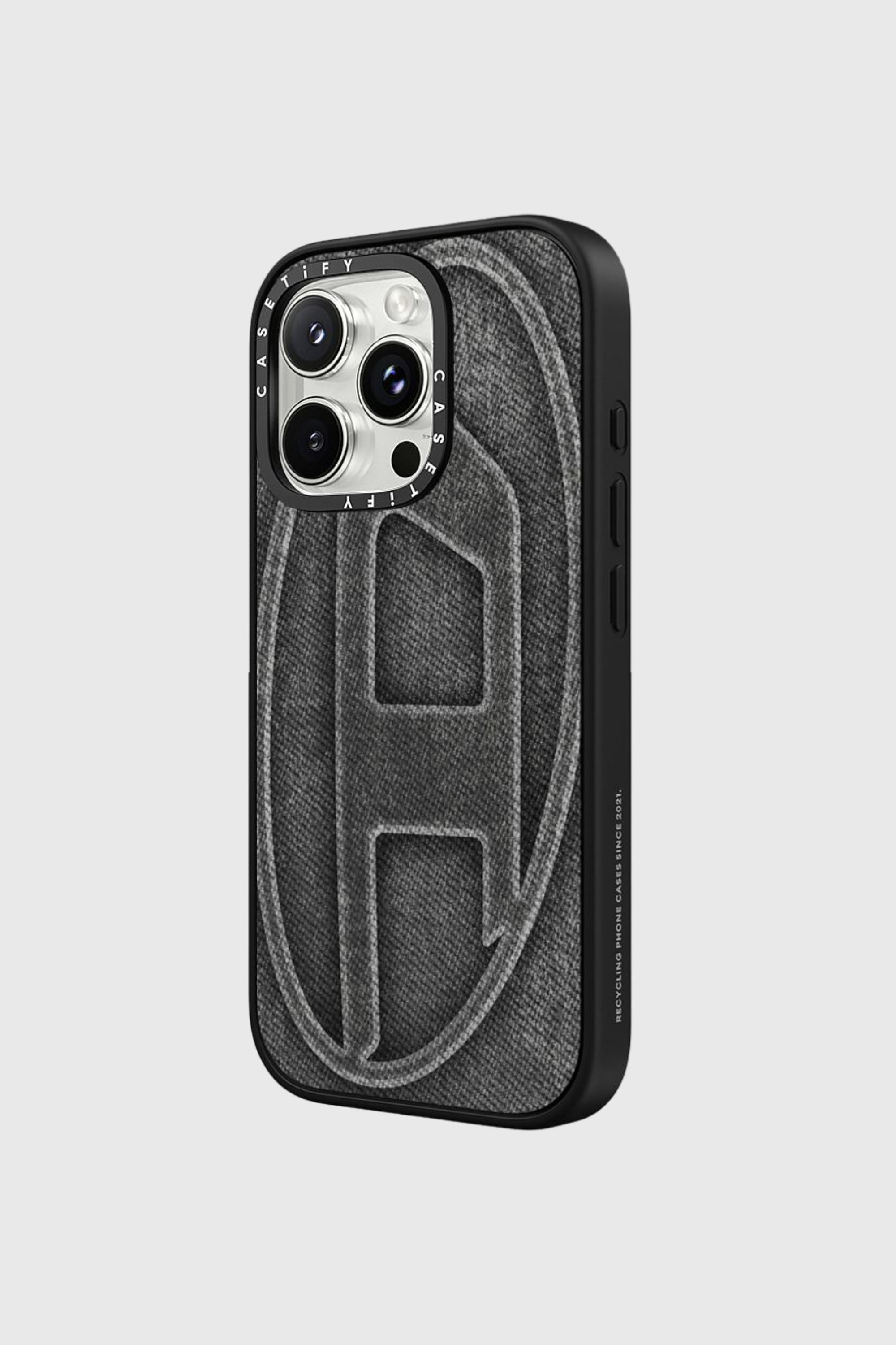 Diesel - 60576 MOULDED CASE, Custodia Oval D impact per iPhone 16 Pro Max Unisex in Nero - 2