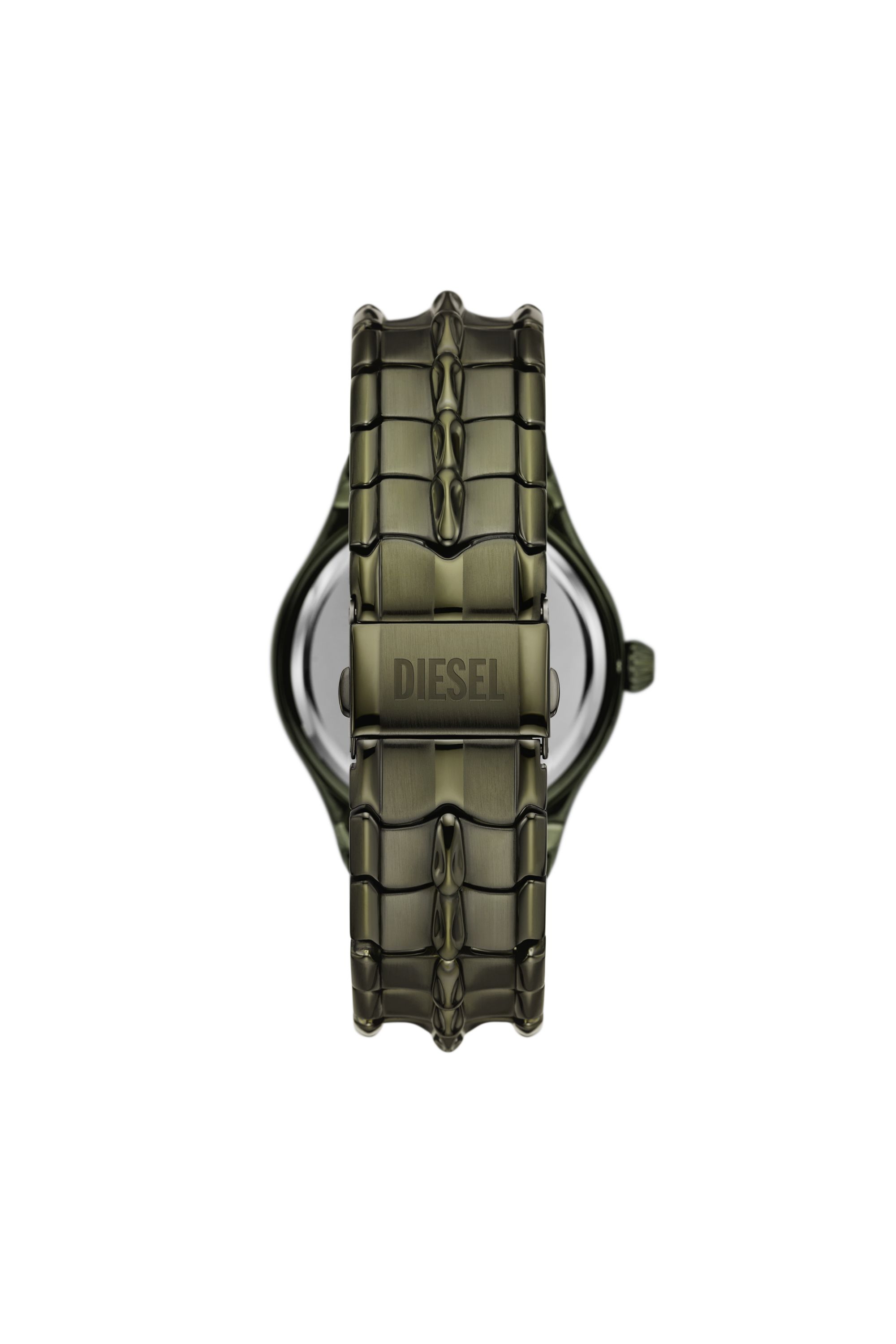 Diesel - DZ2221 WATCH, Orologio Vert in acciaio inossidabile verde con tre lancette e datario Uomo in Verde - 2