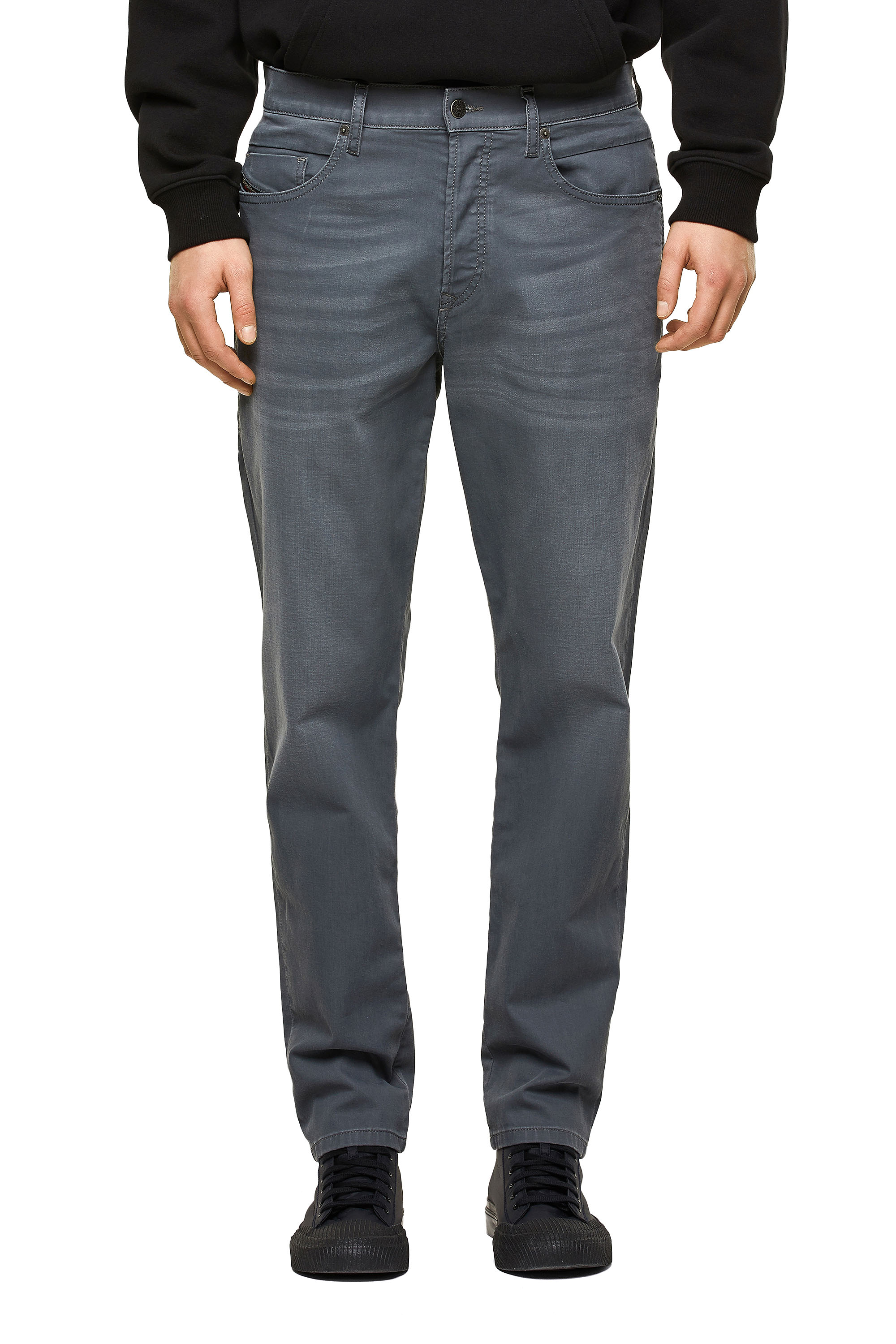 D-Fining-Chino 0699P, Grigio - Jeans