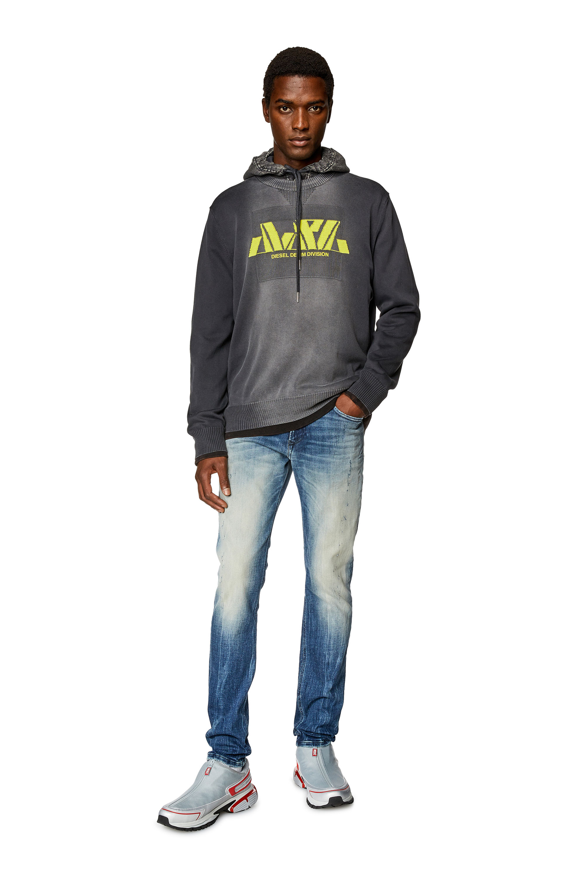 Diesel - Skinny Jeans 1979 Sleenker 09G87, Blu Scuro - Image 1